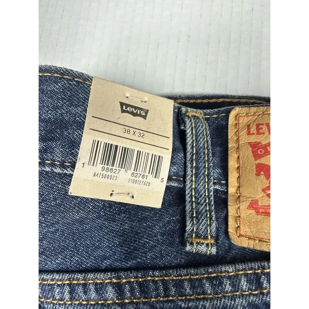 Levi's 578 Baggy Denim Jeans Men's Size 38x32 Blue Cotton Y2K Streetwear